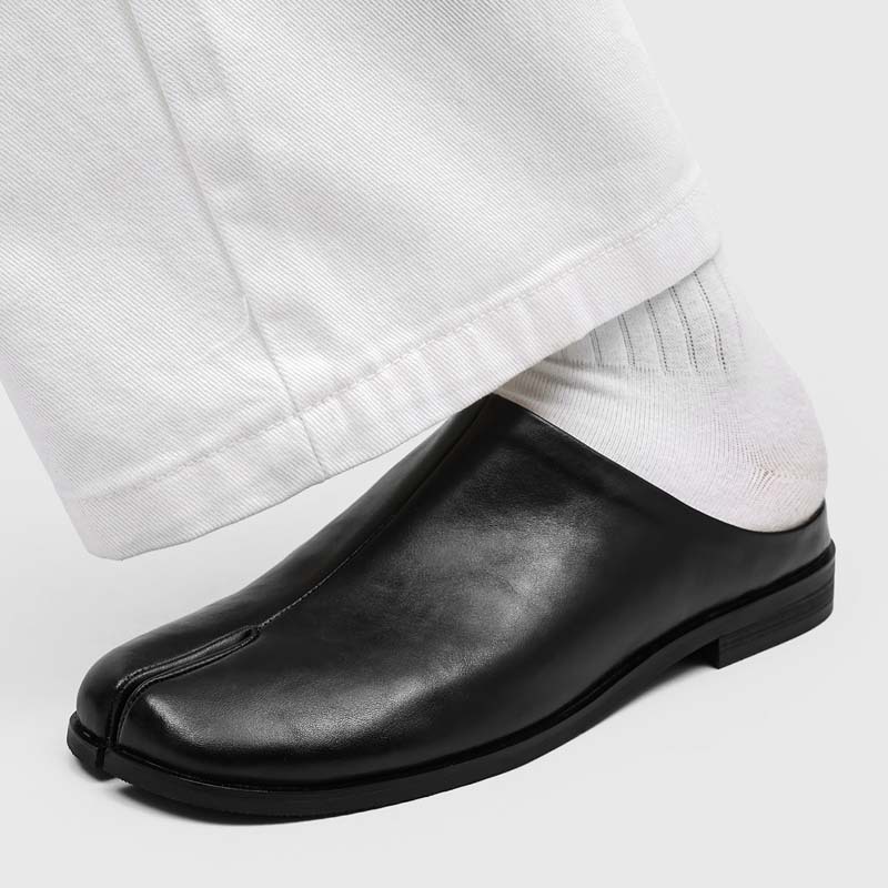 Men'S Shoes Qn - High-end Designer Split Toe Tabi Baotou