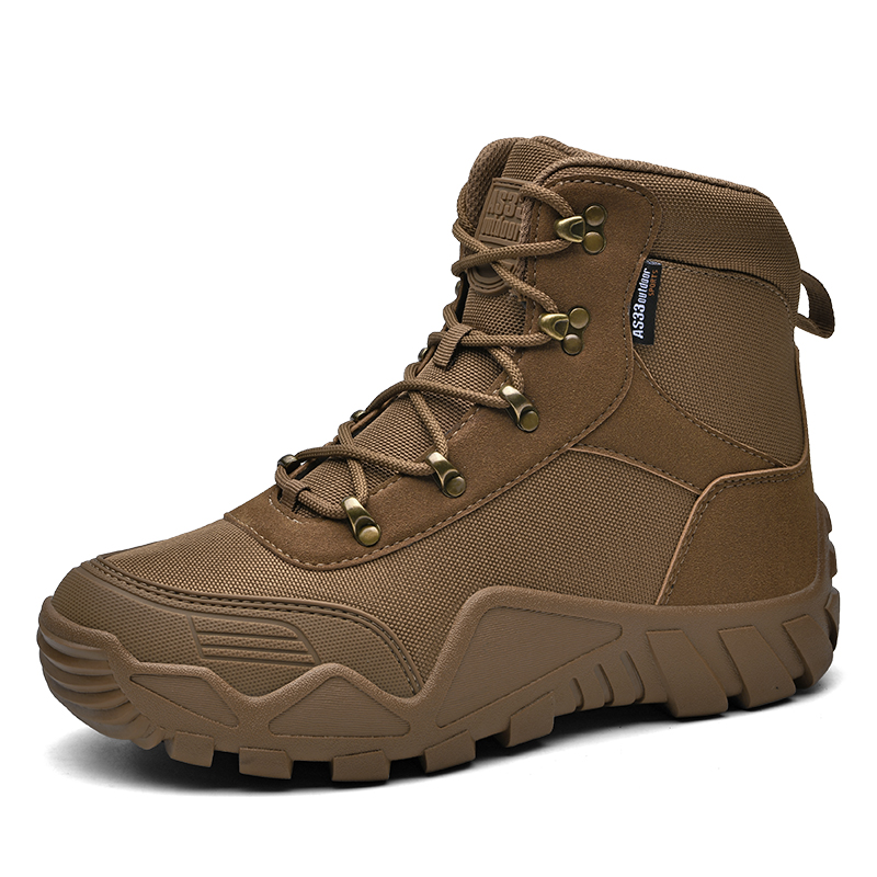 Men'S Shoes Hiking - Men Tactical Shoes Outdoor Climbing Hiking