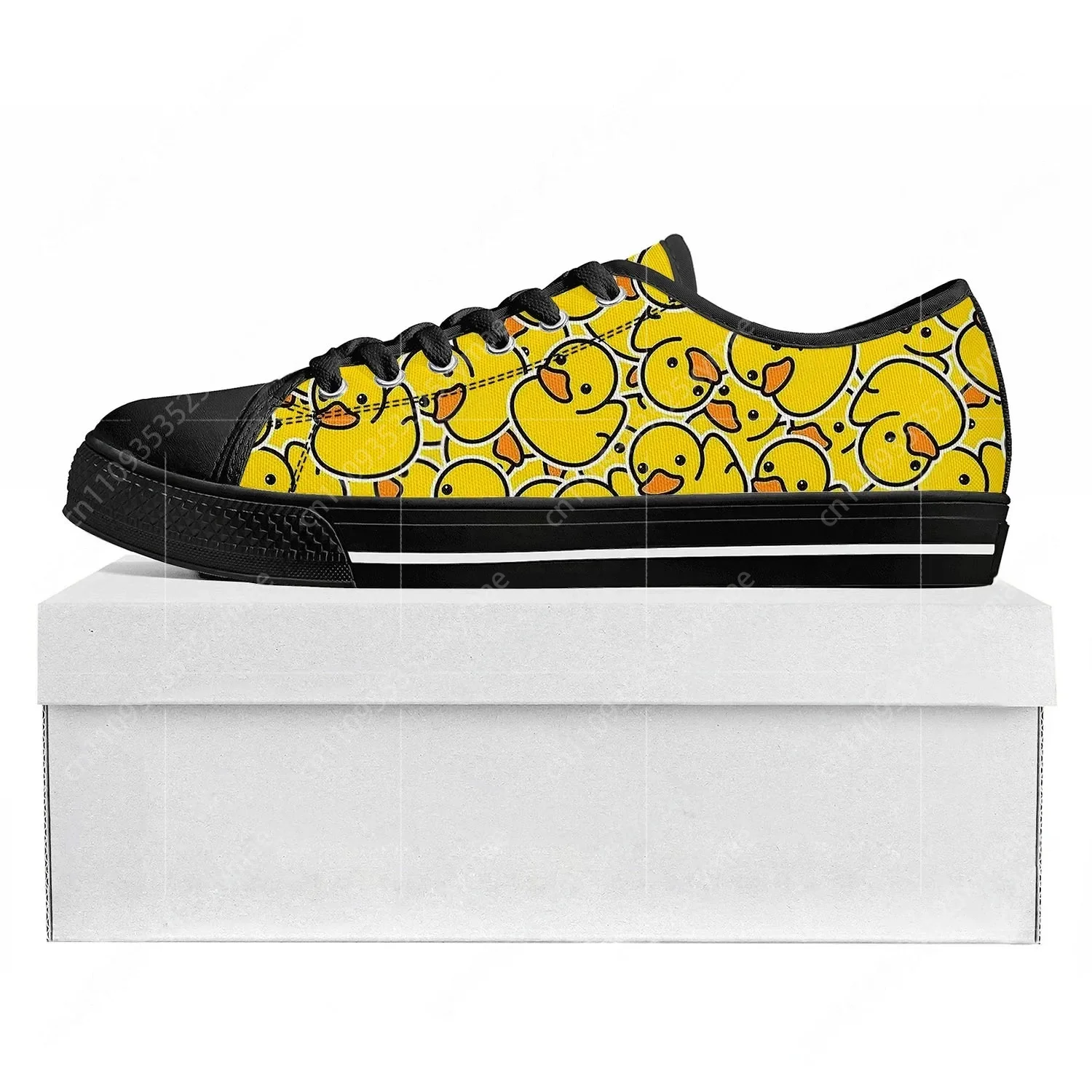 Men Shoes Yellow - Hot Cartoon Cute Yellow Duck Pattern