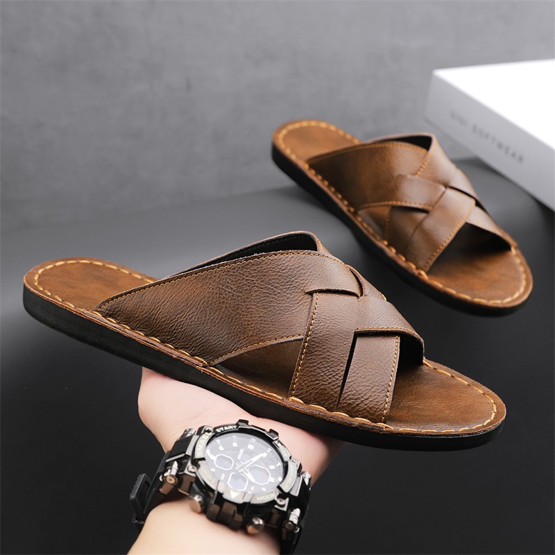 Genuine Leather Men Casual San - Men'S Shoes Qn recensione e prezzo