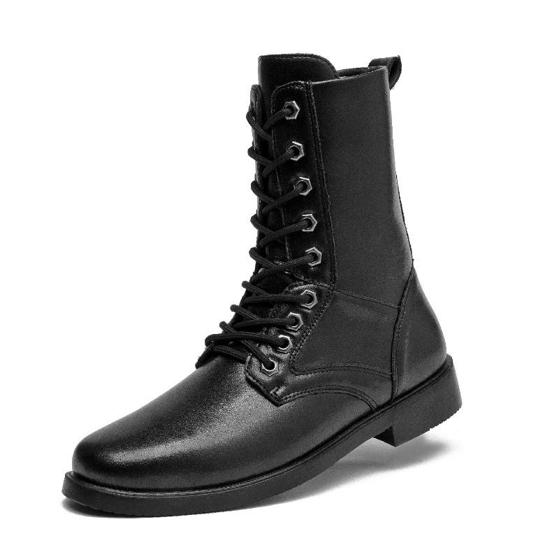 High-top Leather Boots Outdoor - Men'S Shoes Hiking recensione e prezzo