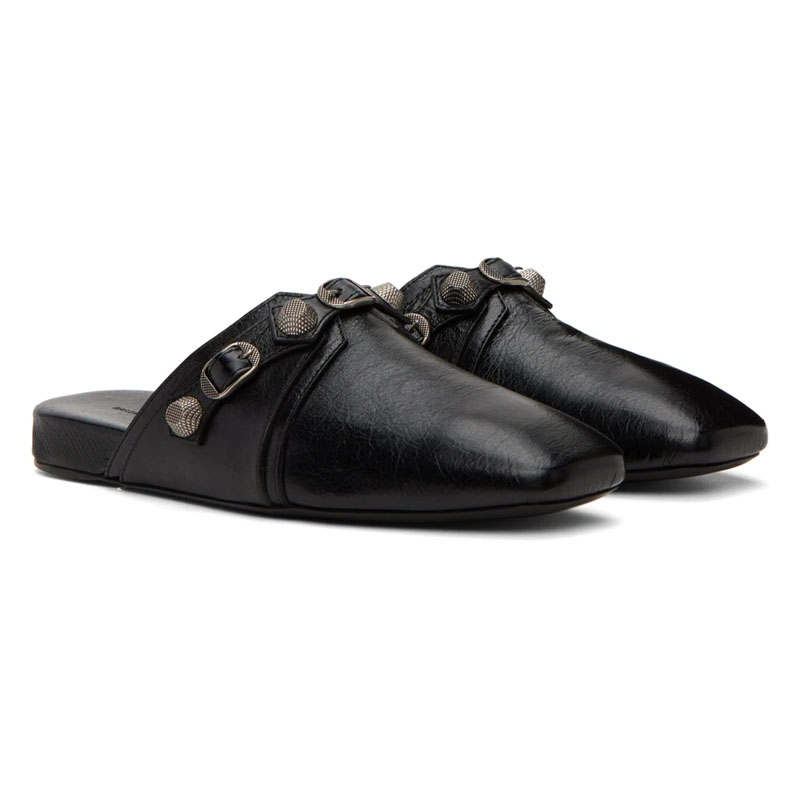 Black Soft Leather Square Toes - Men'S Shoes Qn recensione e prezzo