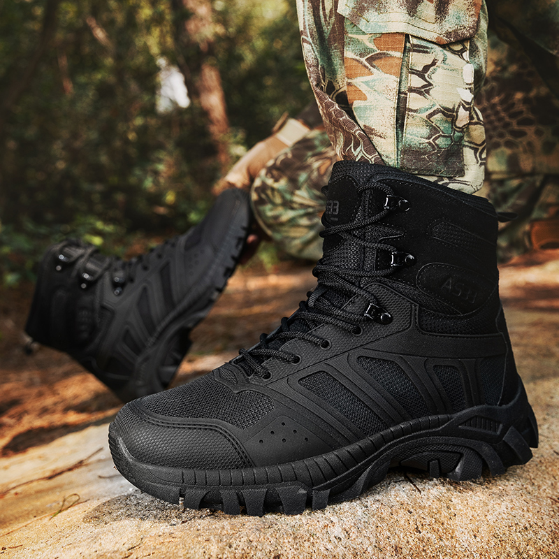Men Tactical Boots Lace Up Des - Men'S Shoes Hiking recensione e prezzo