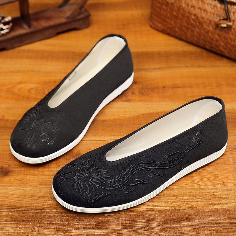 Vintage Chinese Kung Fu Shoes  - Men Shoes Yellow recensione e prezzo