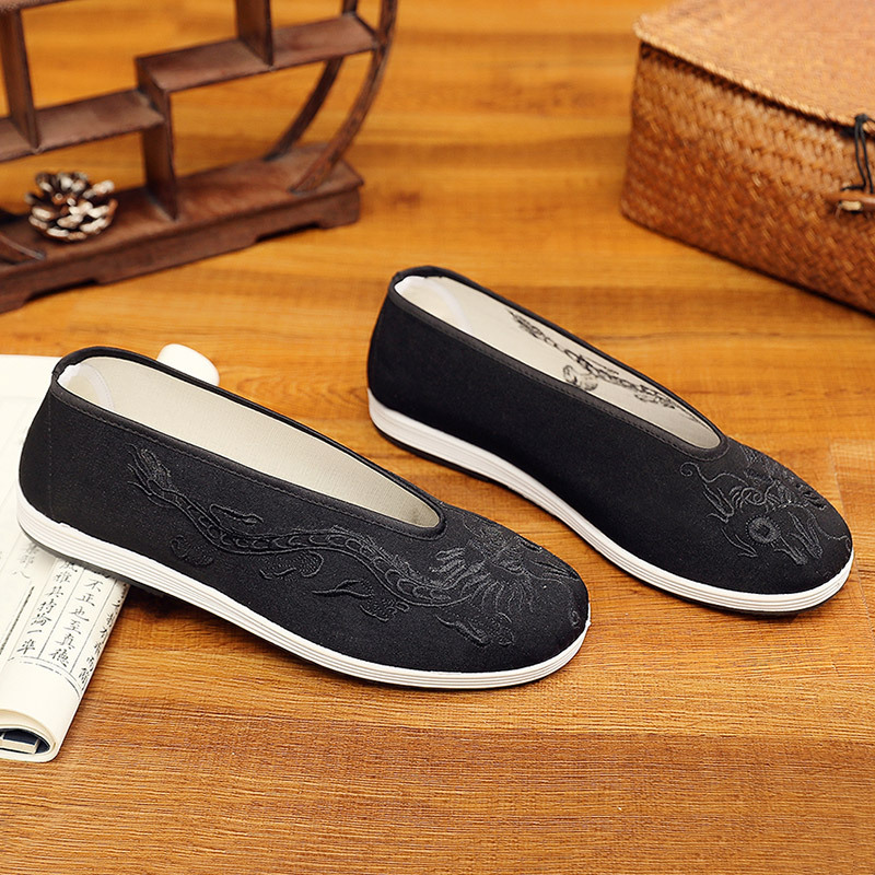 Vintage Chinese Kung Fu Shoes  - Men Shoes Yellow recensione e prezzo