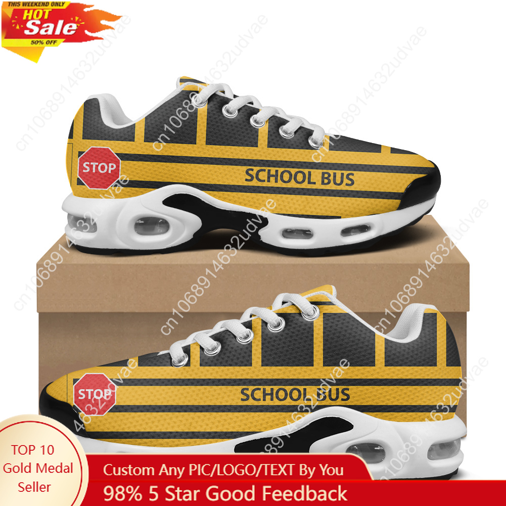 Yellow School Bus Printed Air  - Men Shoes Yellow recensione e prezzo