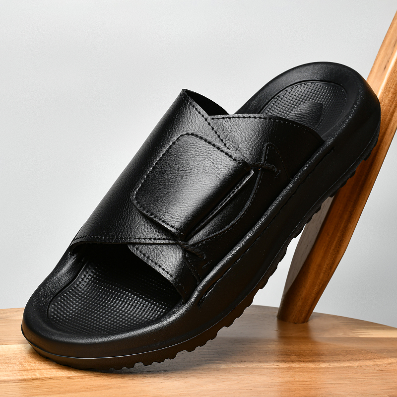 Leather Men's Slippers Slides  - Men'S Shoes Dockers recensione e prezzo