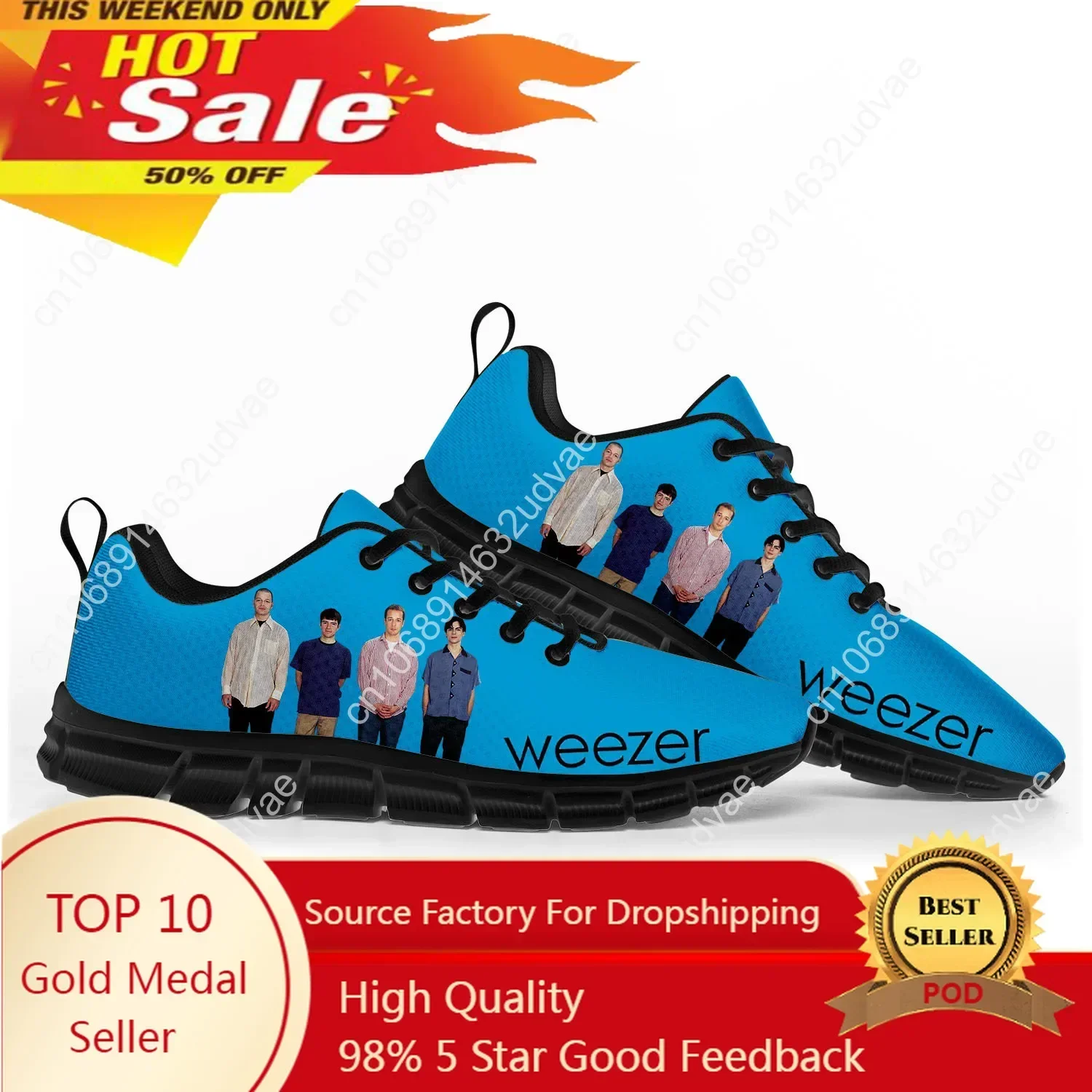 Weezer Sports Shoes Mens Women - Casual Sneaker Low recensione e prezzo