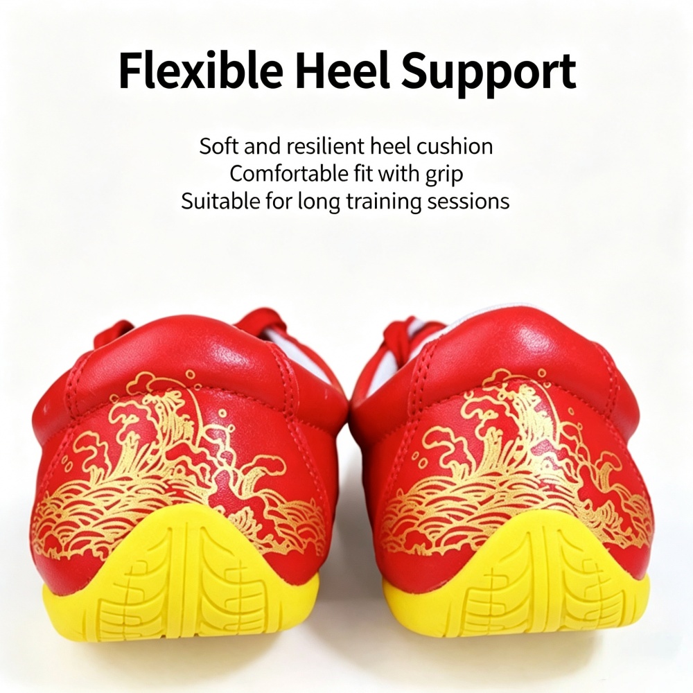 Genuine Leather Tai Chi Shoes  - Men Shoes Yellow recensione e prezzo
