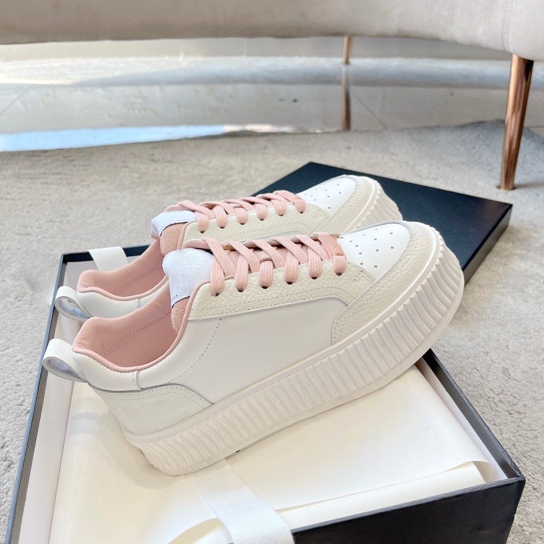 Women's White Platform Sneaker - Casual Sneaker Low recensione e prezzo
