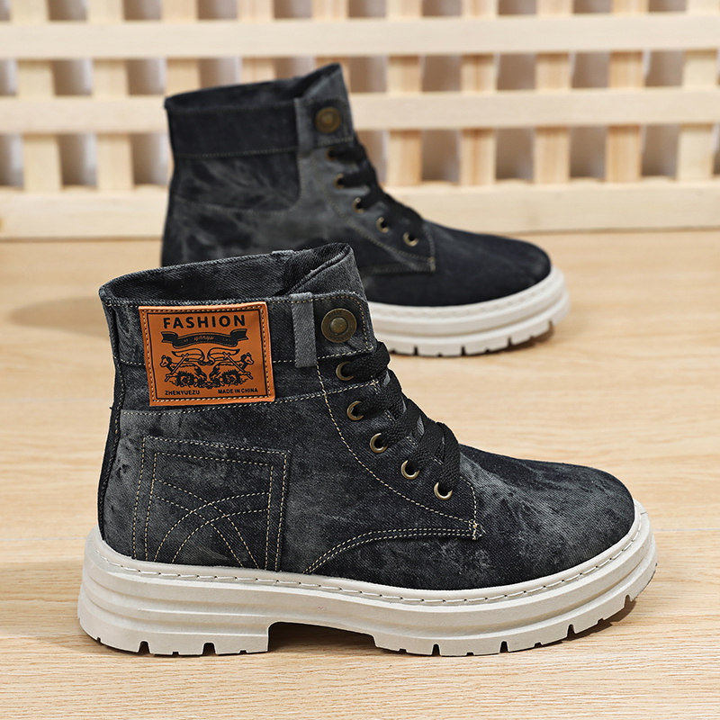 Washable Tie-Dye Denim High-To - Men'S Shoes Grip recensione e prezzo