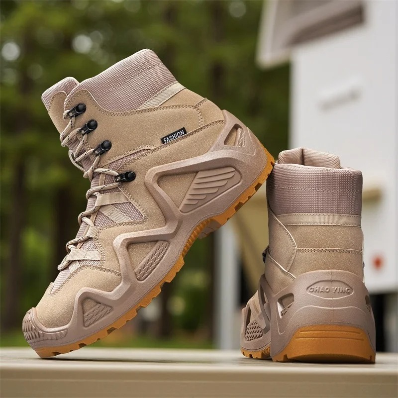 Men Tactical Boots Lace Up Bra - Men'S Shoes Hiking recensione e prezzo