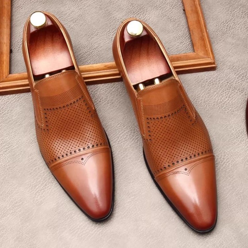 Business Formal Leather Shoes  - Men'S Shoes Size 43 In Us recensione e prezzo