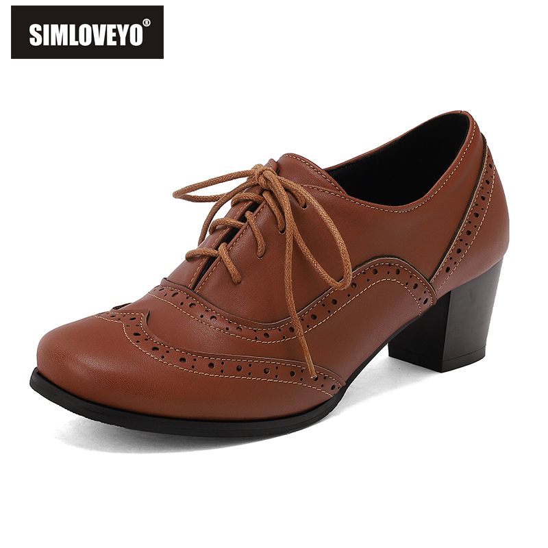 SIMLOVEYO New Brown Women Pump - Men'S Shoes Size 43 In Us recensione e prezzo
