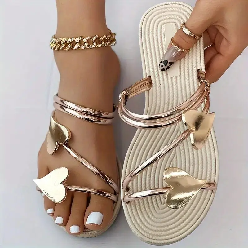 Elegant Women's Heart Flat San - Men'S Shoes Size 43 In Us recensione e prezzo